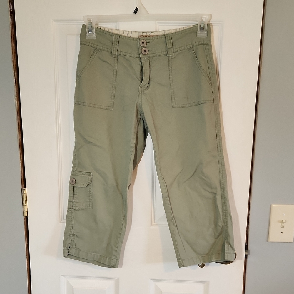 Steve & Barry's Olive Green Capris